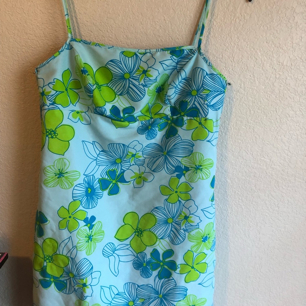 Reversible summer dress, medium, zipper back